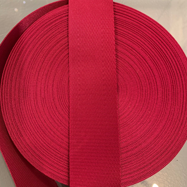Gurtband aus Polyester ohne Struktur 38mm